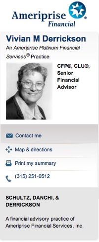 Vivian Derrickson AmeriPrise Financial